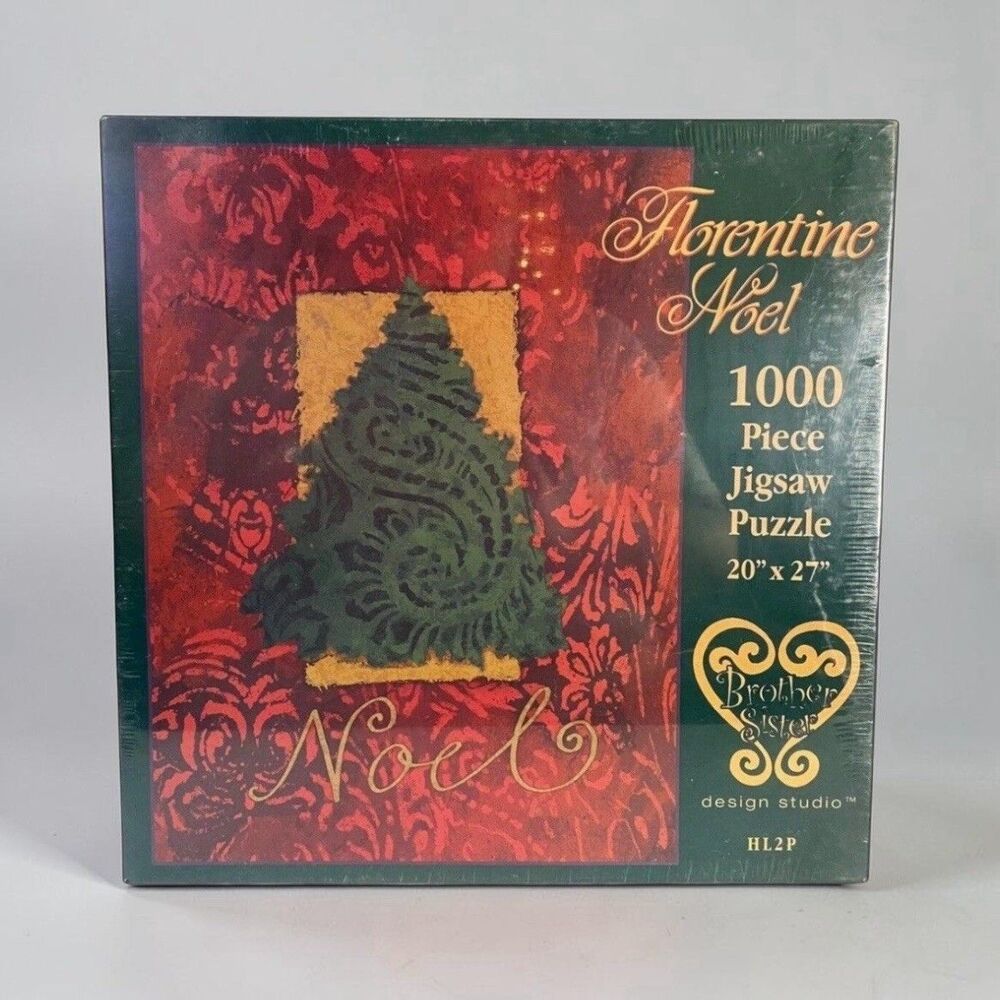 Florentine Noel 1000 Piece Puzzle Brother Sister Christmas Sealed
